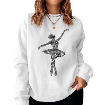 Ballerina Ballet Girls' Women's Sweatshirt Frauen - Geschenkecke