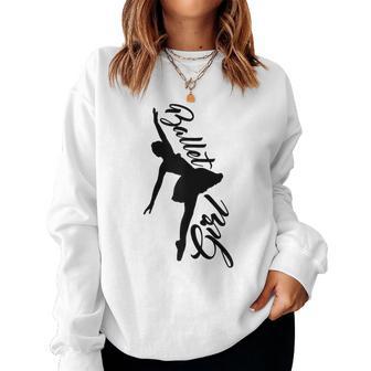 Ballet Dancer Ballerina Ballet Girls' Sweatshirt Frauen - Geschenkecke