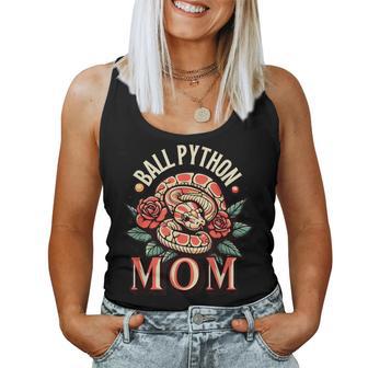 Ball Python Mom Snake Reptile Herpetology Ball Python Women Tank Top - Thegiftio