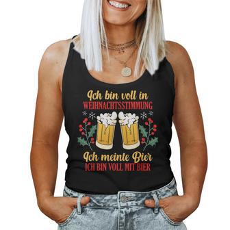 Christmas Beer Drunken Santa Claus Tank Top Frauen - Geschenkecke