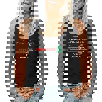 Christmas Break Loading Xmas Holiday Teachers Women Women Tank Top | Mazezy