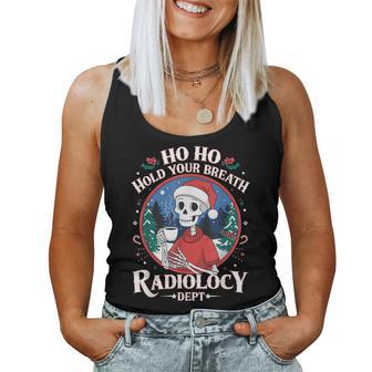Christmas Radiology Tech Skeleton Xray Tech Ct Mri Women Women Tank Top - Thegiftio UK