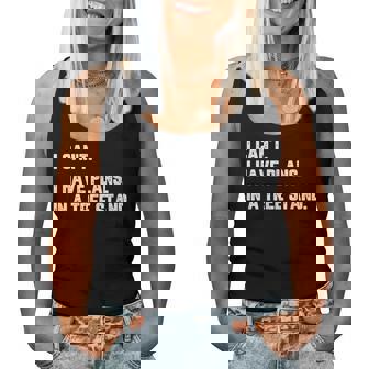 Hunting I Have Plans Tree Stand Hunter Women Tank Top - Thegiftio