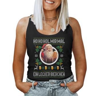 'Ho Ho Hol Mir Mal Ein Lecker Bierchen X Christmas Beer Tank Top Frauen - Geschenkecke