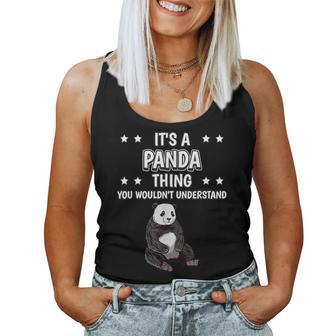 Ist So Ein Panda Ding Lustiger Spruch Pandas Tank Top Frauen - Geschenkecke