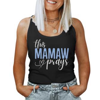 This Mamaw Prays Perfect Christian Mamaw Women Tank Top - Thegiftio UK