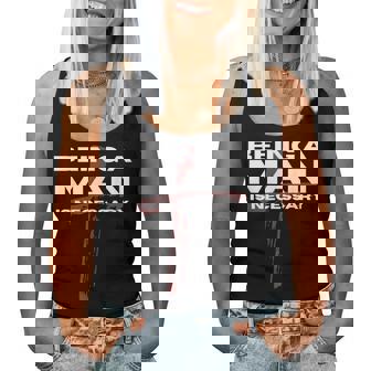 Being A Man Is Necessary For Christian And Fathers Women Tank Top | Mazezy