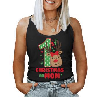 Mein Erstes Weihnachten Als Mama Passt Zur Familie Erstes Weihnachten Tank Top Frauen - Geschenkecke