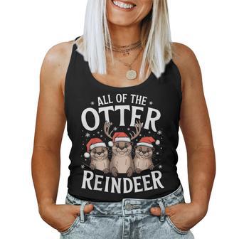 All Otter Reindeer Sea Animal Lovers Boys Girls Tank Top Frauen - Geschenkecke