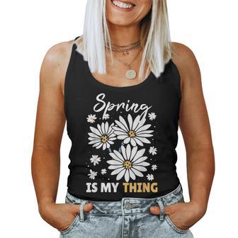 Spring Ist My Ding Daisy Tank Top Frauen - Geschenkecke