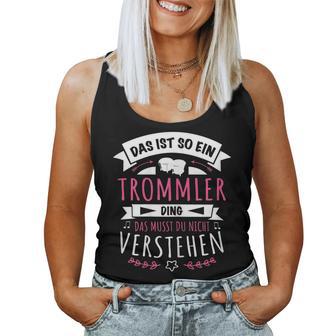 Women's Konga Drummler Musician Das Ist So Ein Trmmel Ding S Tank Top Frauen - Geschenkecke