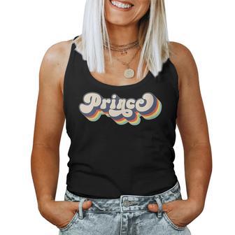 Women's Prince Family Name Personalised Last Name Prince Tank Top Frauen - Geschenkecke