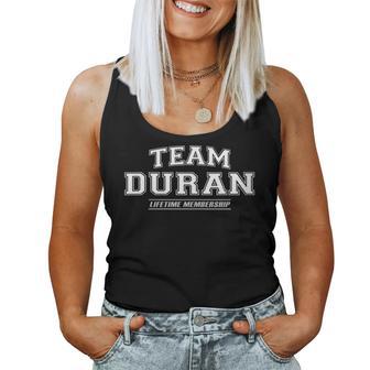 Women's Team Duran Proud Family Name Last Name With-Neck S Tank Top Frauen - Geschenkecke