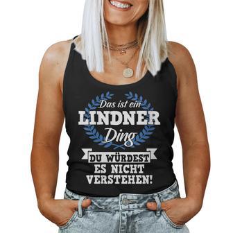 Women's With-Neck Das Ist Ein Lindner Ding Du Würdest Es Nichterstehen Tank Top Frauen - Geschenkecke