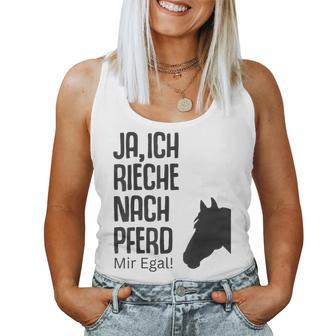 Ich Rauche Nach Pferd Egal Horse Ich Rche Nach Pferd Egal Horse S Tank Top Frauen - Geschenkecke