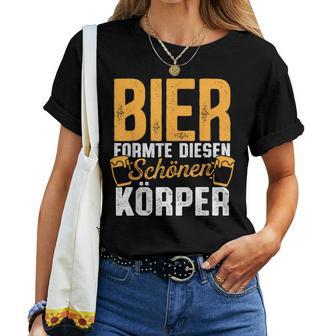 Beer Formte Diesen Schönen Körper Drinking Saying T-shirt Frauen - Geschenkecke