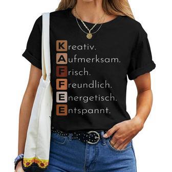 Coffee Lovers Women T-shirt Frauen - Geschenkecke