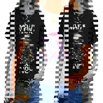 Joyeux Noël Chat Noël Chat Drôle Homme T-shirt femme - Cadeauxyz
