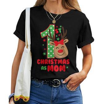 Mein Erstes Weihnachten Als Mama Passt Zur Familie Erstes Weihnachten T-shirt Frauen - Geschenkecke