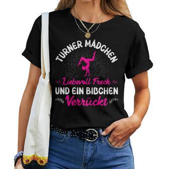 Turner Girl's Liebevoll Frech Gymnastics Gymnastics T-shirt Frauen - Geschenkecke