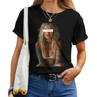 Vintage Sexy Girl T-shirt Frauen - Geschenkecke