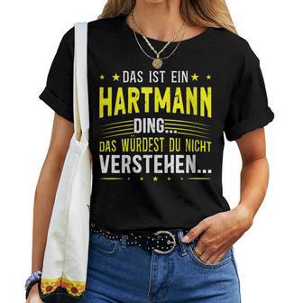 Women's With-Neck Das Ist Ein Hartmann Ding T-shirt Frauen - Geschenkecke