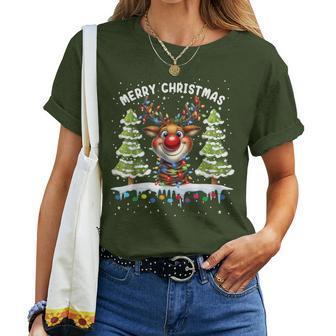 Christmas Women's Idea Santa Claus T-shirt Frauen - Geschenkecke