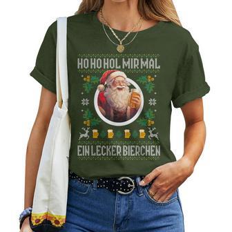 'Ho Ho Hol Mir Mal Ein Lecker Bierchen X Christmas Beer T-shirt Frauen - Geschenkecke