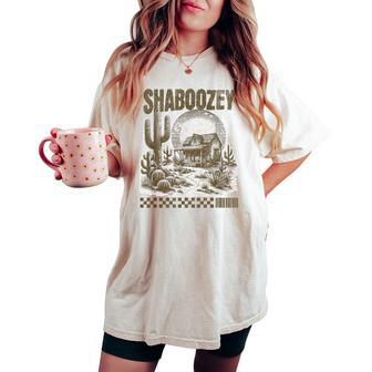 Shaboozey Western Desert T For And Girls Women's Oversized Comfort T-shirt - Thegiftio UK
