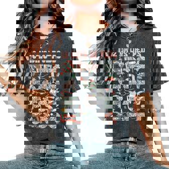 12 Days Of Peds Nurse Christmas Pediatrics Clinic Staff Women's Oversized Comfort T-Shirt | Mazezy