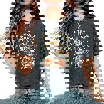 Rat Lover About Rats Queen Wearing Crown Women's Oversized Comfort T-Shirt - Monsterry