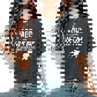 J'adore Quand Ma Me Laisse Faire De La Plongée T-shirt oversize confortable pour femme - Cadeauxyz