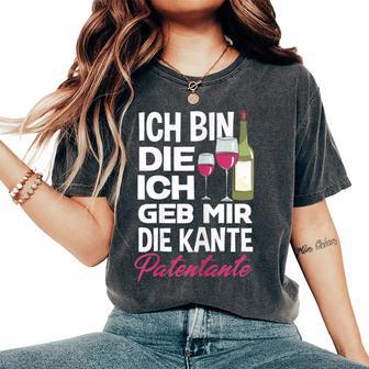 Godmother Godmother Firmpatine Christening Confirmation Women's Oversized Comfort Colors T-Shirt - Monsterry UK