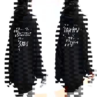 Faith Can Move Mountains Quote Prayer Warrior Mountain Mover Women Oversized Hoodie Back Print - Monsterry