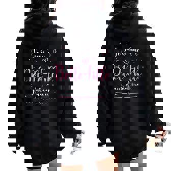 Je Suis Une Belle-Fille Qui Déchire Meilleure Du Monde Sweat à capuche oversize pour femme avec imprimé dans le dos - Cadeauxyz