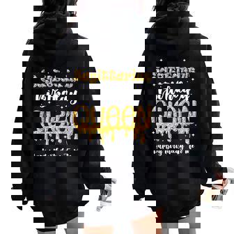 Sagittarius Birthday Queen Happy Birthday To Me Party Women Oversized Hoodie Back Print - Thegiftio UK
