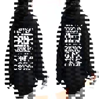 Santa Bar Crawl Costume Santa Shirts For Men Pub Crawl Women Women Oversized Hoodie Back Print - Monsterry