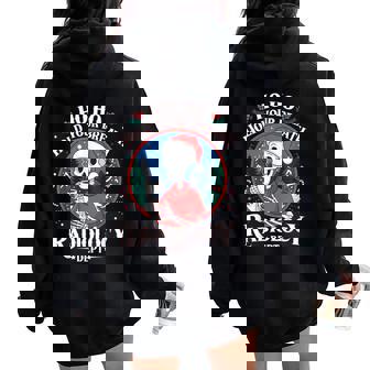 Christmas Radiology Tech Skeleton Xray Tech Ct Mri Women Women Oversized Hoodie Back Print - Thegiftio UK