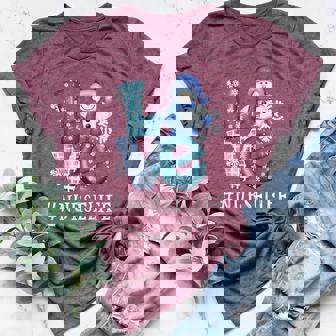 Nurse Love Snowman Xmas Women Winter Season Christmas Women's Heather T-Shirt - Monsterry