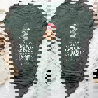 This Is My Christmas Pajama Xmas Pjs Owl Christmas Bella Canvas T-shirt - Seseable