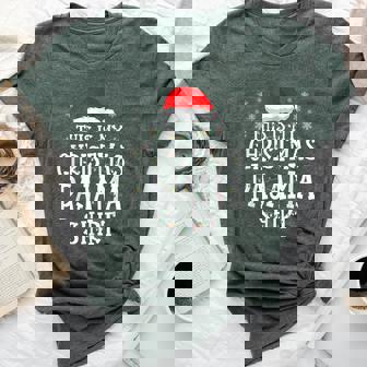 This Is My Christmas Pajama Xmas Pjs Women Bella Canvas T-shirt | Mazezy