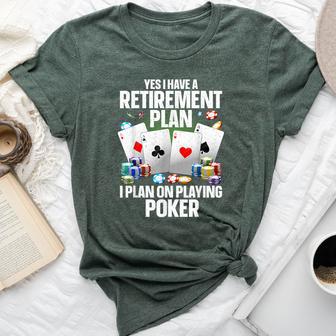 Poker For Poker Player Poker Lover Bella Canvas T-shirt - Thegiftio UK