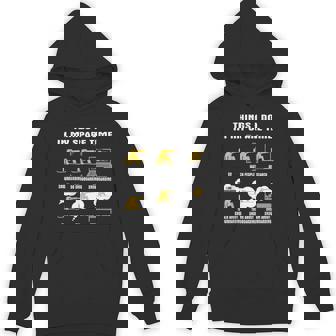 6 Things I Do In My Spare Time Snowboarding Unisex Hoodie - Monsterry