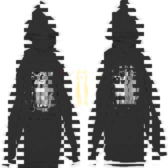 Carolling Cats Carolers Meow Meow Meow Unisex Hoodie - Monsterry