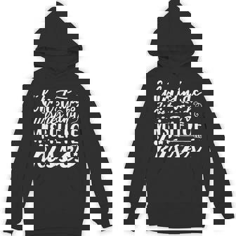 Christmas Wishes And Mistletoe Kisses Christmas Unisex Hoodie - Monsterry