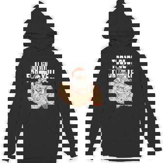Cool Tattoo Santa Claus Christmas Yule Unisex Hoodie - Monsterry