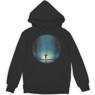 Cool Wet Road For Rainy Days And Flurries Lovers Tank Top Unisex Hoodie - Monsterry