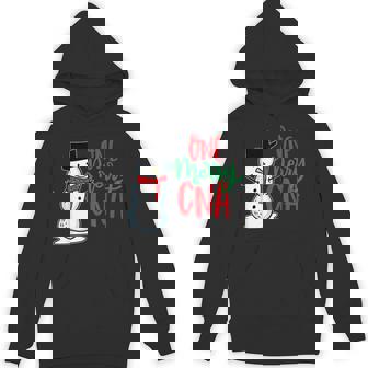 Cute Christmas CNA Nurse Holiday Snowman Nursing Unisex Hoodie - Monsterry