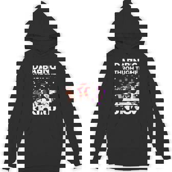 Dabbing Santa Clause Reindeer Unicorn Xmas Dabbing Unisex Hoodie - Monsterry