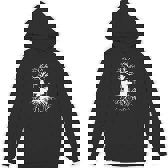 Drum Tree Drumming Enthusiast Musician Music Lover Unisex Hoodie - Monsterry